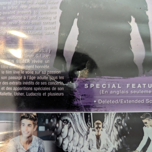 Justin Bieber Believe Movie new in package - Picture 3 of 3